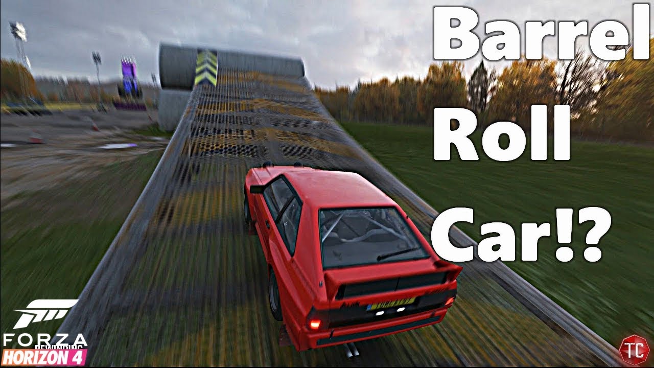 Forza Horizon 4: Building a Barrel Roll Car!?