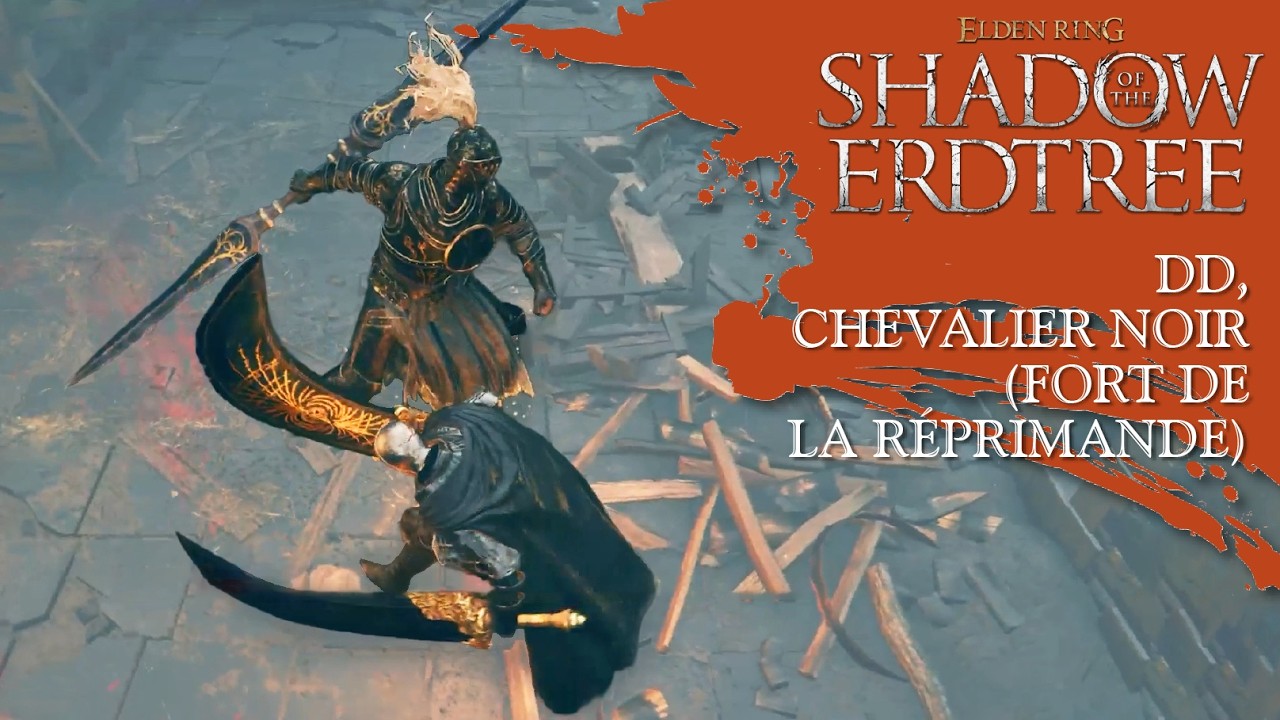 † R.I.P. EDREDD, CHEVALIER NOIR - FORT DE LA RÉPRIMANDE (BOSS - 1st try) | Shadow of the Erdtree