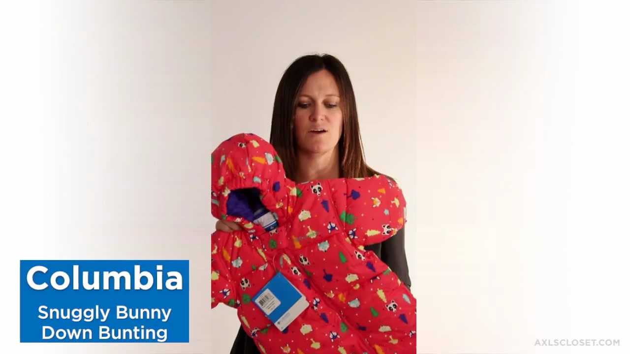 Columbia Snuggly Down Bunting for Kids at AxlsCloset