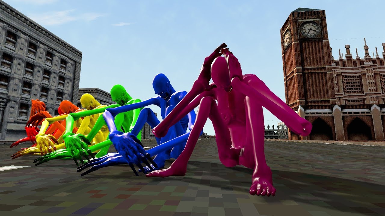 SCP-096 TAKE OVER LONDON!!! (gmod scp)