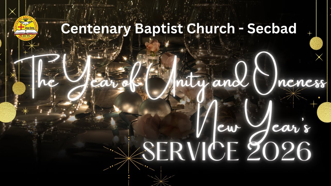Live |New Year Service (9.30AM) | CBC, Secunderabad | Jan 1st, 2026