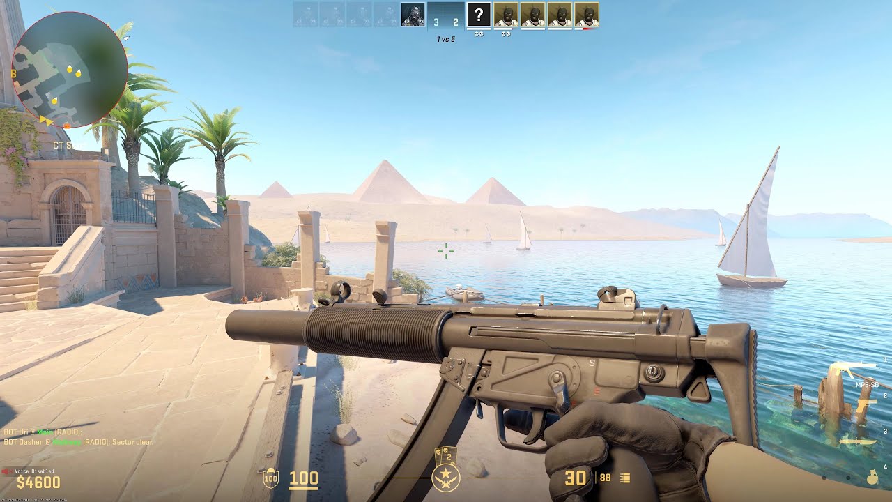 Counter Strike 2: ANUBIS gameplay (No Commentary)