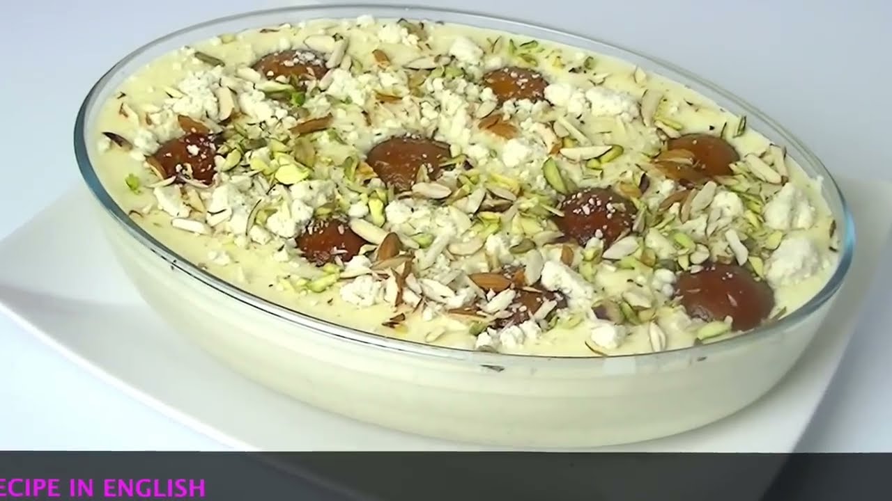 SPECIAL KHEER - Gulab Jamun Kheer Recipe - kheer Recipe Pakistani - Kheer Recipe