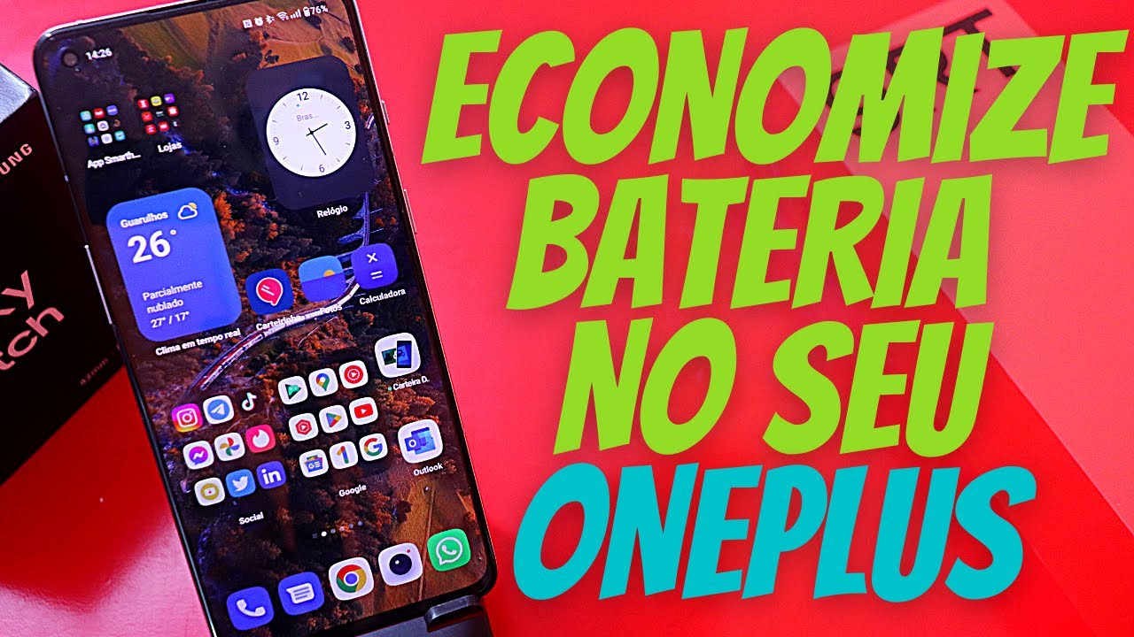 ONEPLUS - dicas de como economizar MUITA bateria a oxygenOS (2023)