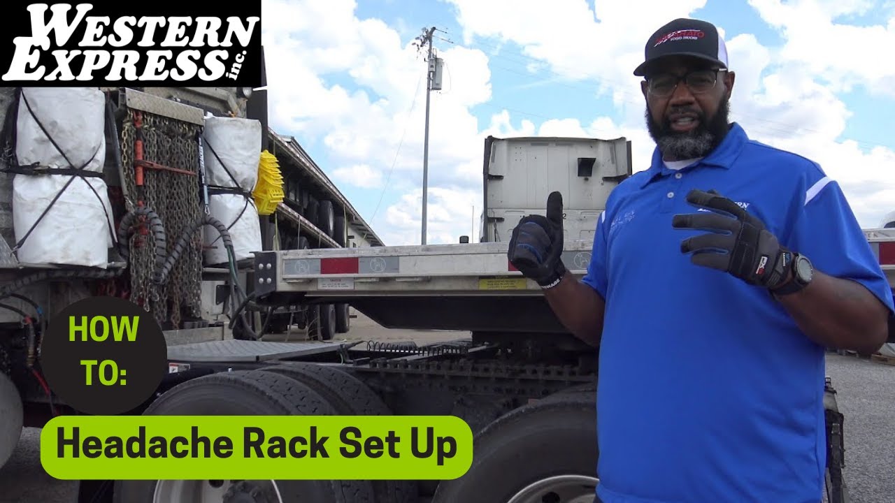 Proper Headache Rack Set Up and Trailer Inspection
