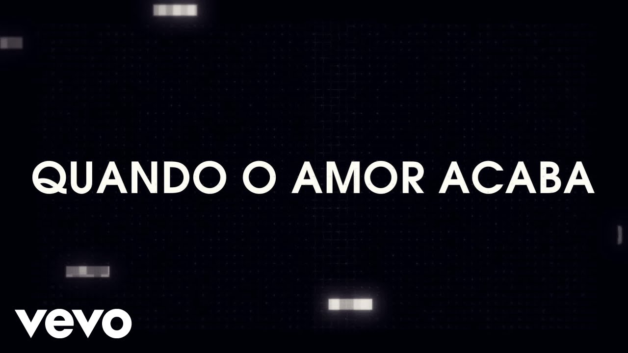 RBD - Quando O Amor Acaba (Lyric Video)