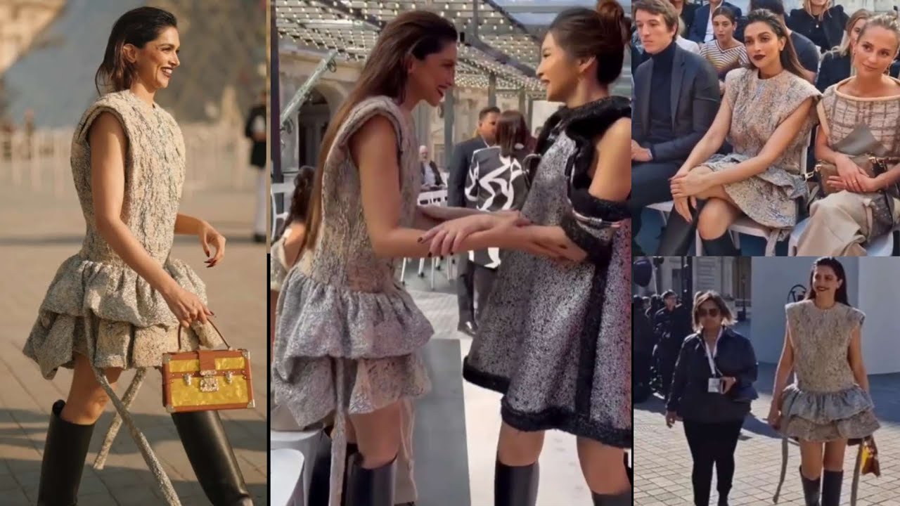 Deepika Padukone attends Louis Vuitton Womenswear Spring/Summer Show 2023 | Paris Fashion Week