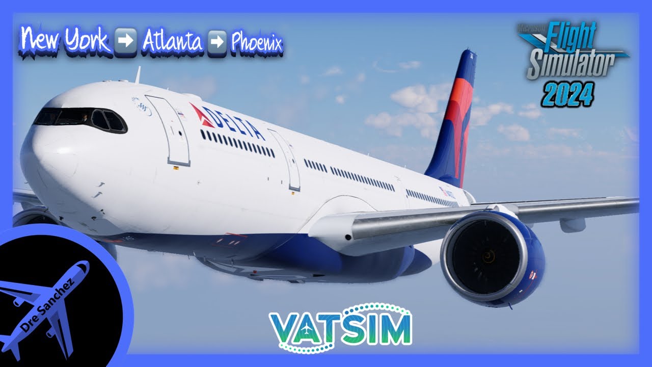 X-Plane 12 | High Capacity Domestic Delta Ops | Toliss A330-900 | Mango Studios Sound Pack | VATSIM