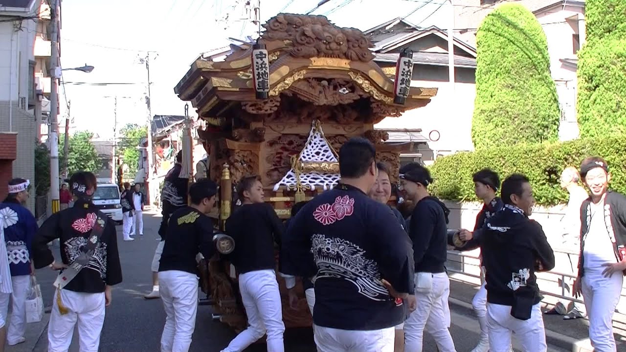 2014/10/19 中浜地車 秋祭り曳行