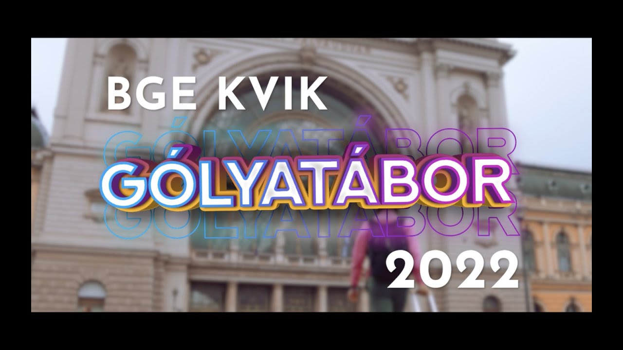 2022 BGE KVIK Gólyatábor 🔥 Official Aftermovie