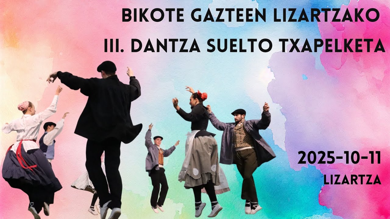 Bikote gazteen Lizartzako III. dantza suelto txapelketa - Lizartza, 2025-10-11