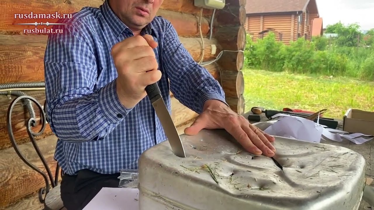 Ножи станочной работы. Жесткий тест. Русский булат
