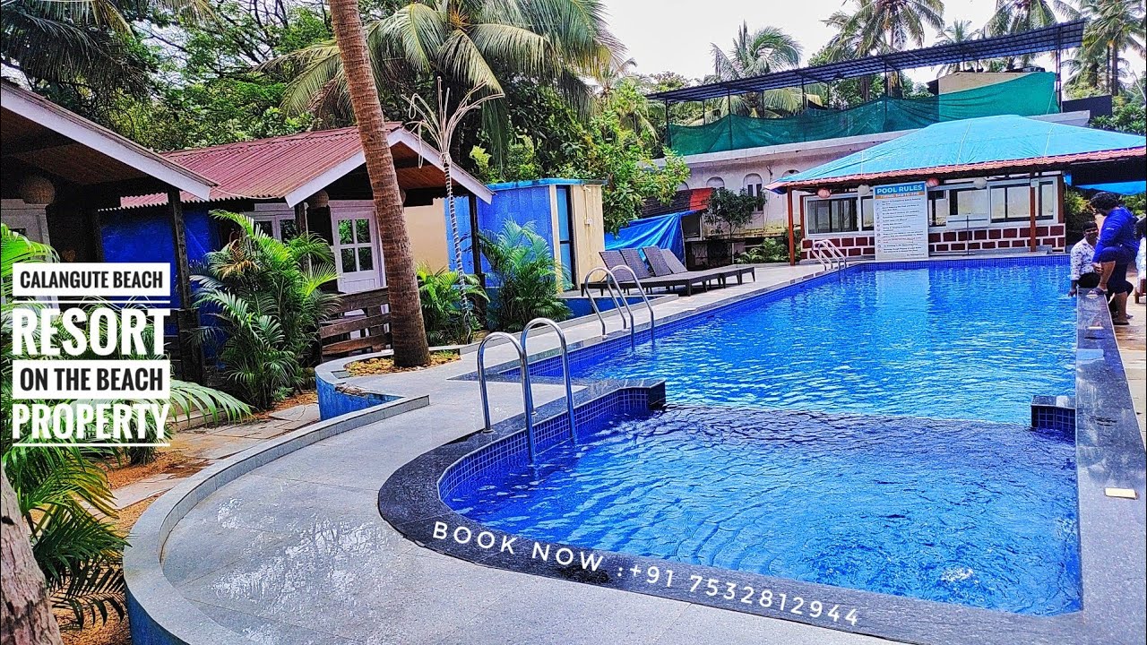 Calangute Beach Resort | On the Beach Property