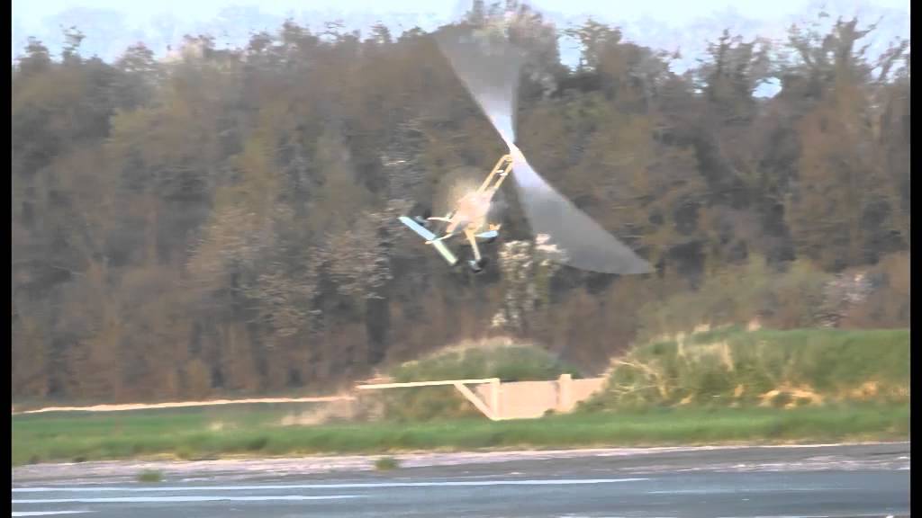 Autogyre d&eacute;monstration En Vole