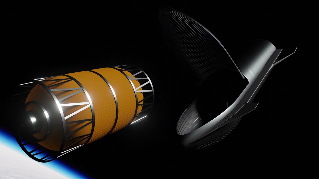 Cargo Starship Payload Deployment