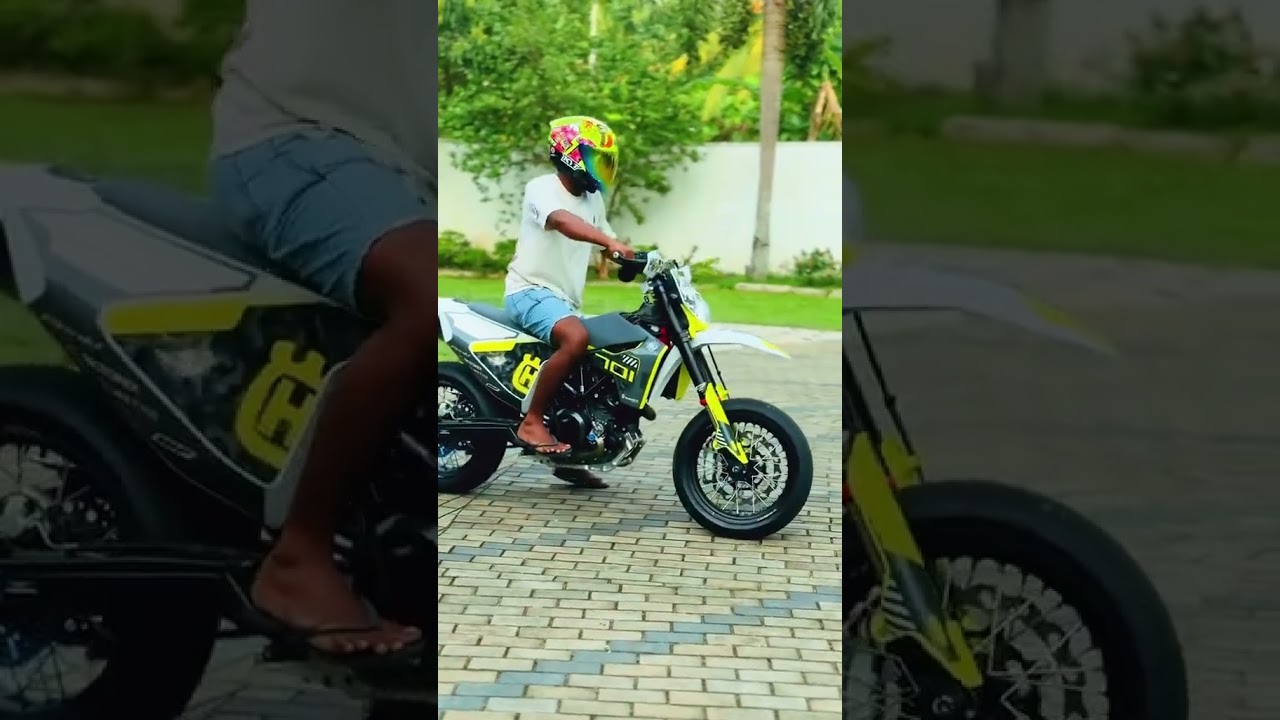 Huski 😍 super moto king 👑 #motohub #husqvarna701