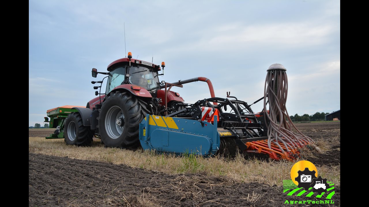 Spitten met een Case IH Puma CVX 170 en Imants 48SX spitmachine (HD)