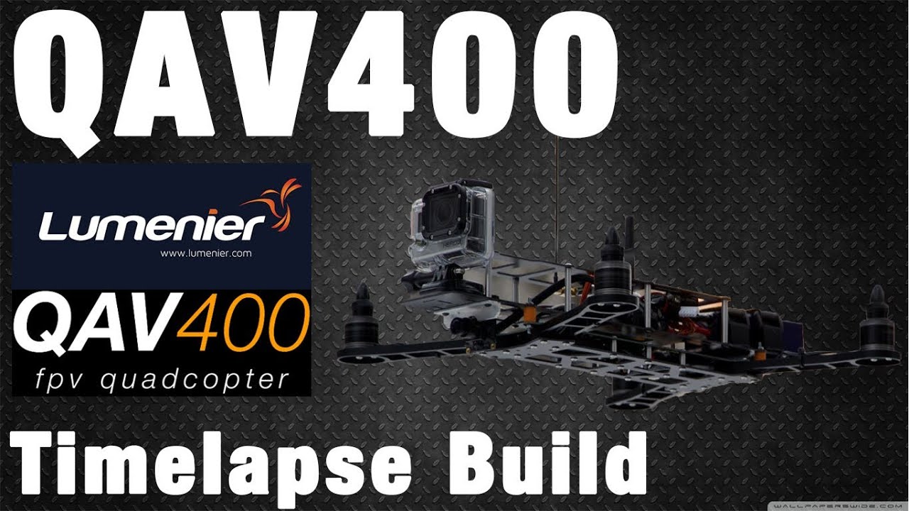 [BUILD] QAV400 Timelapse with TMotor MT-2812 1100kv, TBS 30A ESC, DJI NAZA V1, Lumenier 4s 3300mAh