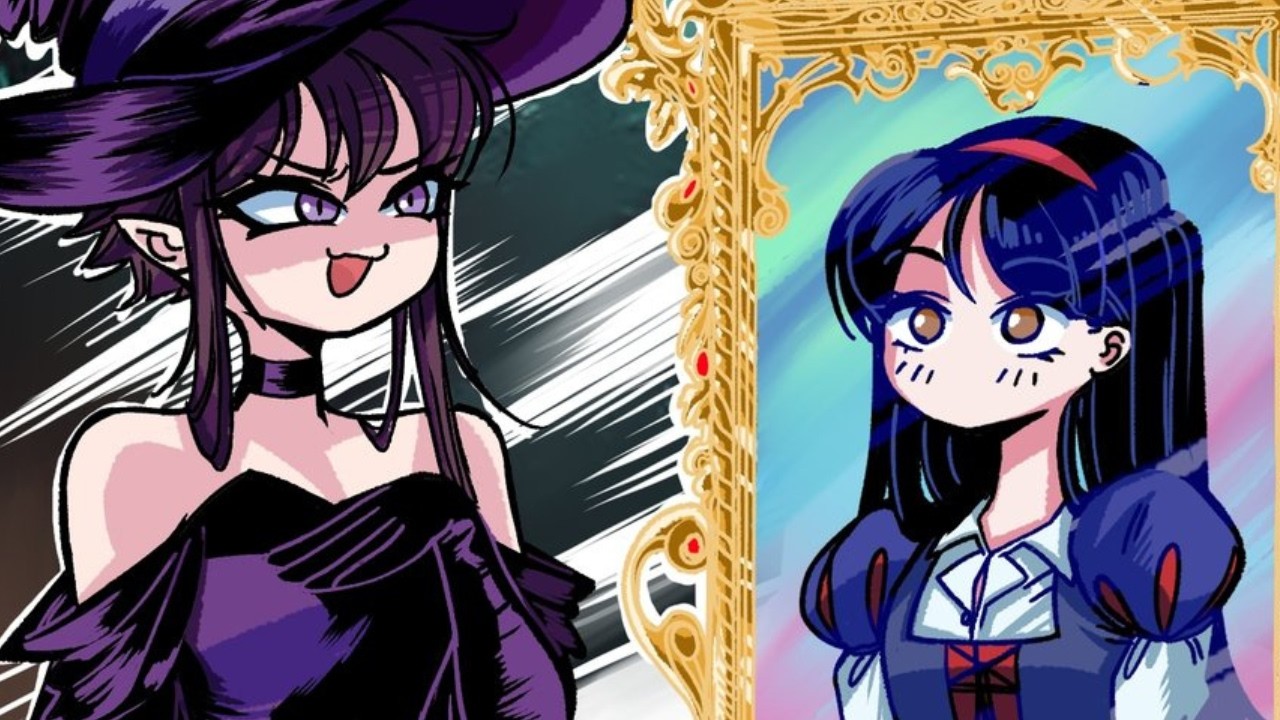 Witch Rizzes Prettiest of them all | Lesbian comic dub