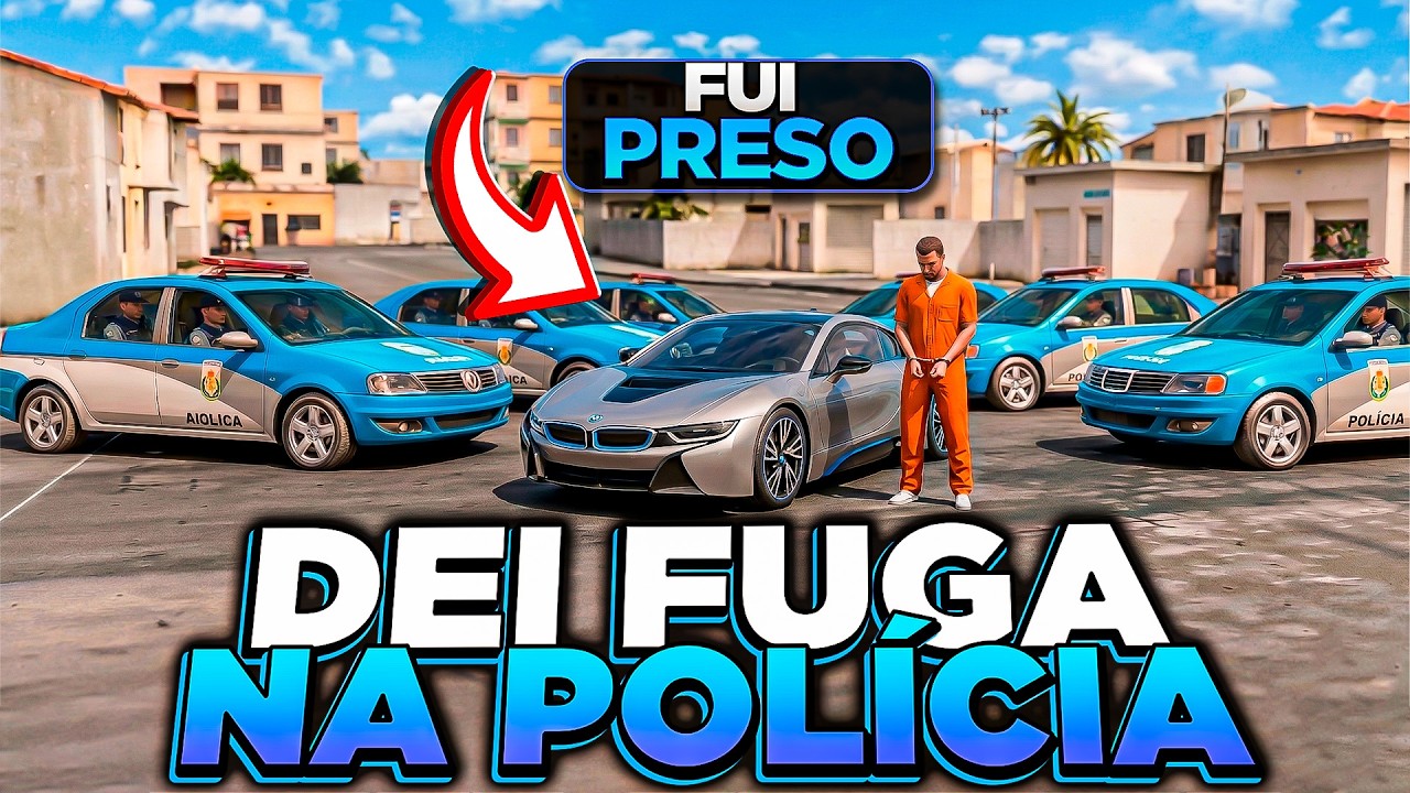 DEI FUGA NA POLÍCIA DO RIO RISE E FUI PRESO