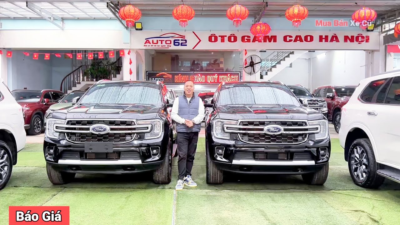 Loạt Xe Ô tô Cũ Ford Everest Lướt Giảm Giá Sốc