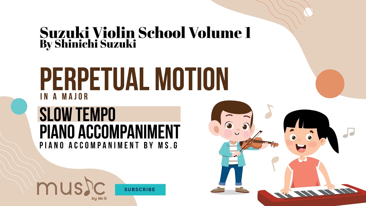 Suzuki Violin 1 Piano Accompaniment 