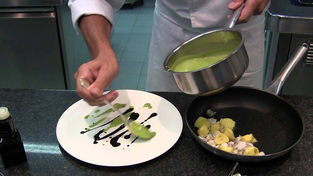 Italo Bassi cooks at Enoteca Pinchiorri