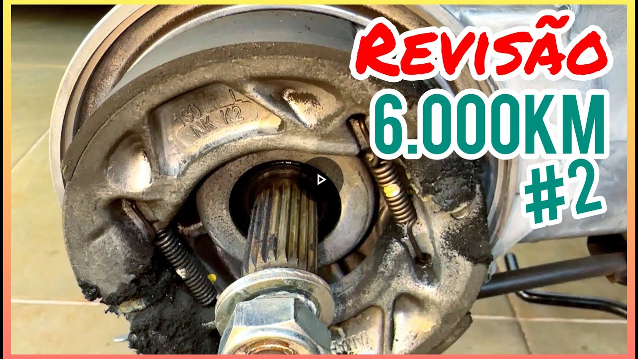 Revisão 6 mil km da Yamaha Fluo 125! Pneu e freio traseiro, filtro de ar do motor e do CVT. Pt 2-3