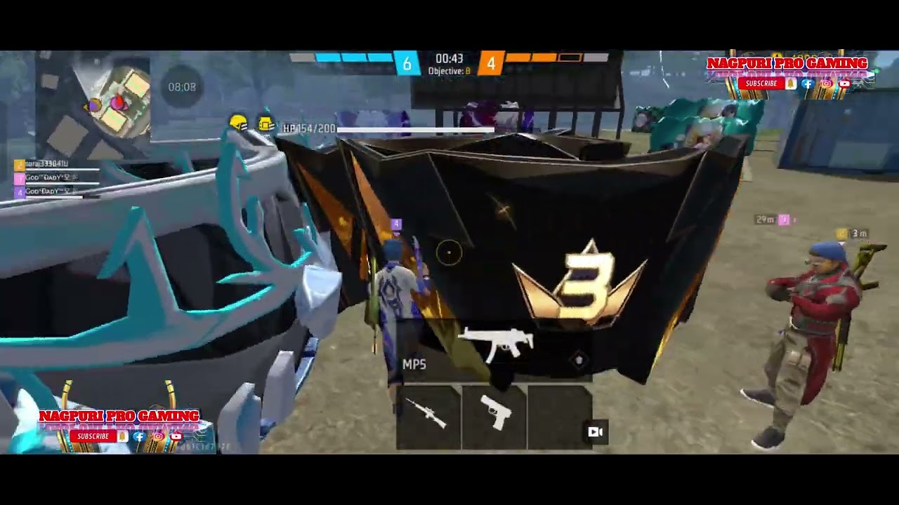 Free fire Max custom room 😡Nagpuri Pro Gaming