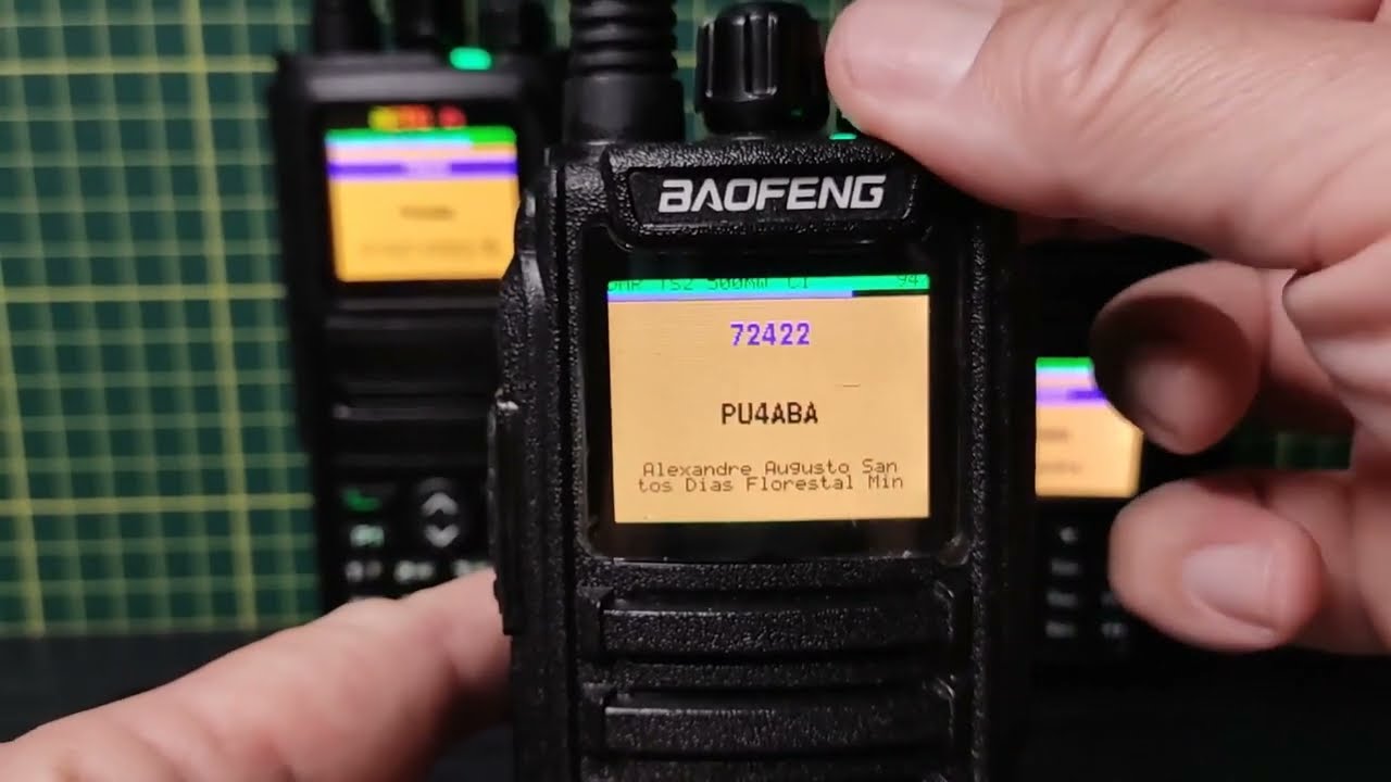 CODEPLUG DM1701 COM OPENGD77 E REPETIDORA