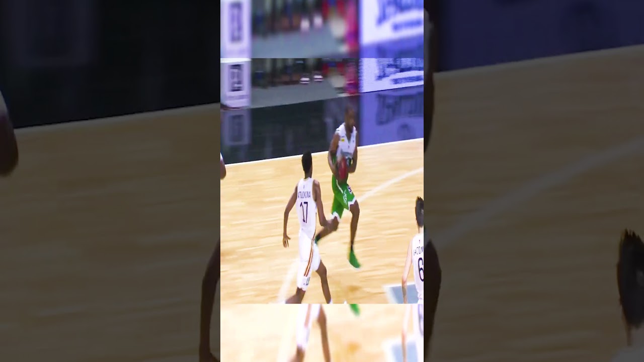 Paul Lacombe stoppe le dunk de J&eacute;r&eacute;my Nzeulie! 🙅​
