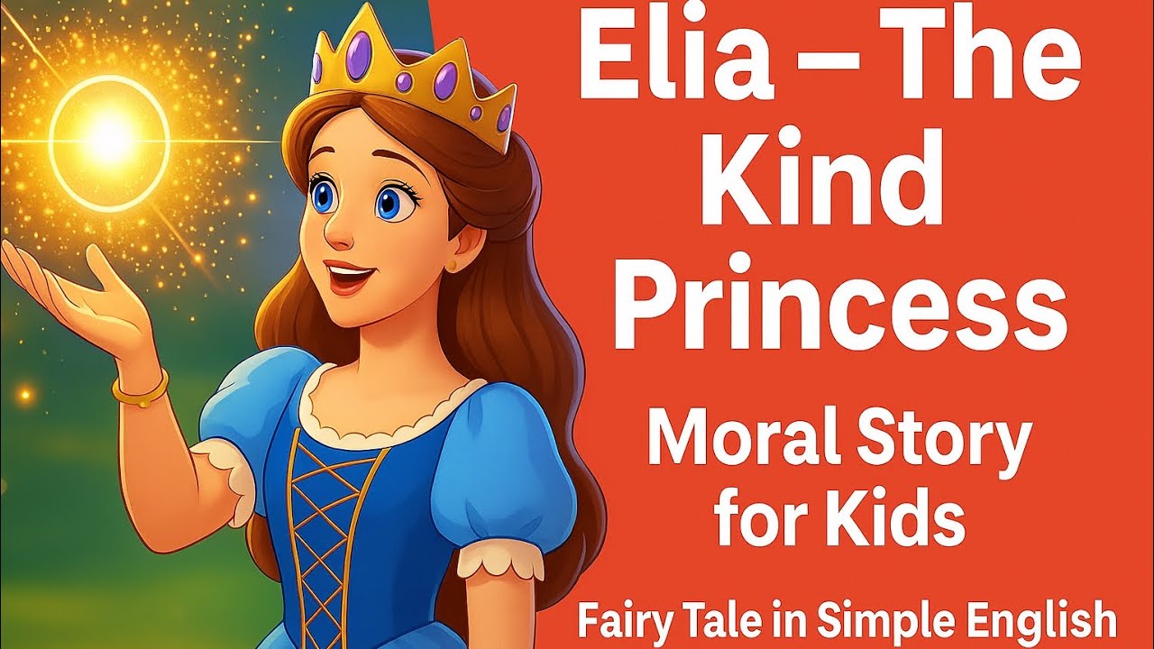 Elia &ndash; The Kind Princess | Moral Story for Kids | Fairy Tale in Simple English