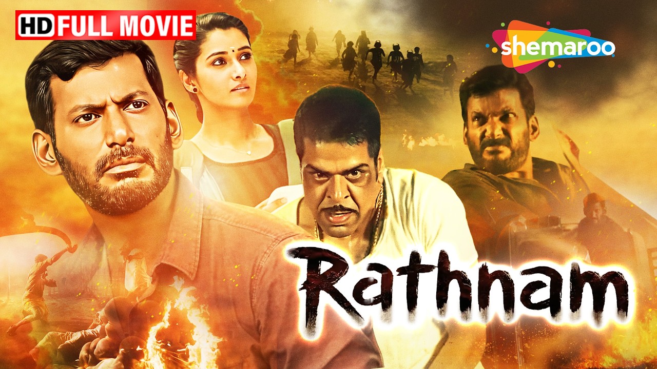 Rathnam | Vishal की Power Packed Action Film 🔥| Priya, Murali Sharma, Yogi Babu | Hindi Dubbed