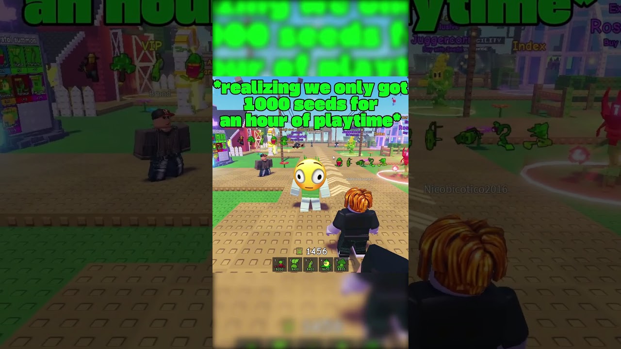 When You GRIND For An Hour And Get Nothing... Grow A Garden Tower Defense (Roblox Garden Defenders)