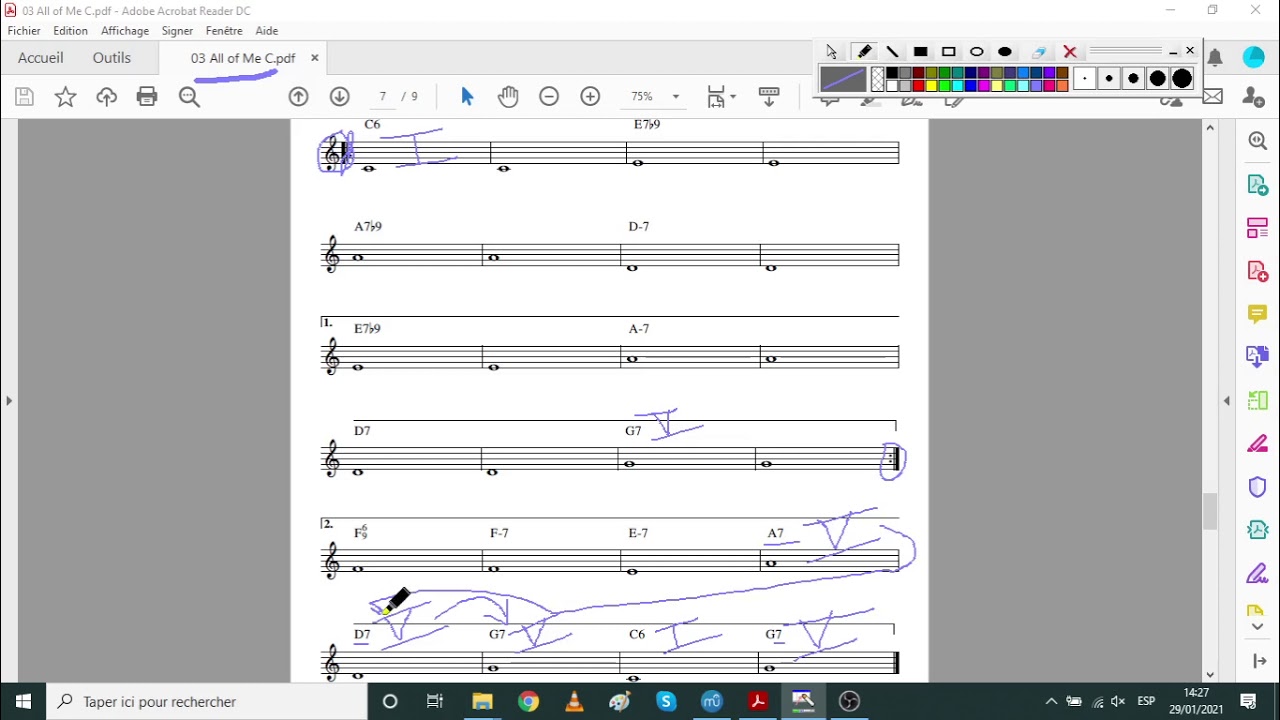 All Of Me: analisis armónico del standard de jazz