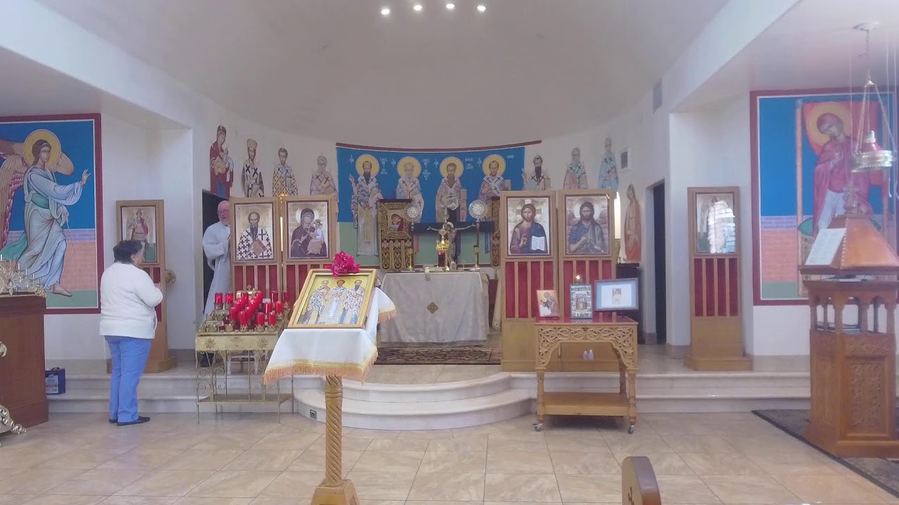 3 Holy Hierachs Matins and Liturgy for Friday, January 30th