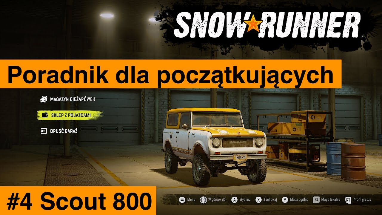 Snowrunner Poradnik dla początkujących #4 Scout 800 🇵🇱