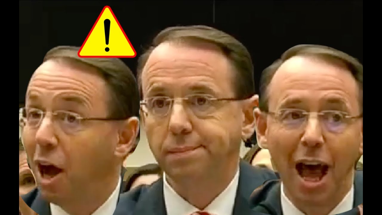 Rod Rosenstein Full Testimony - House Judiciary Committee - Oversight Hearing