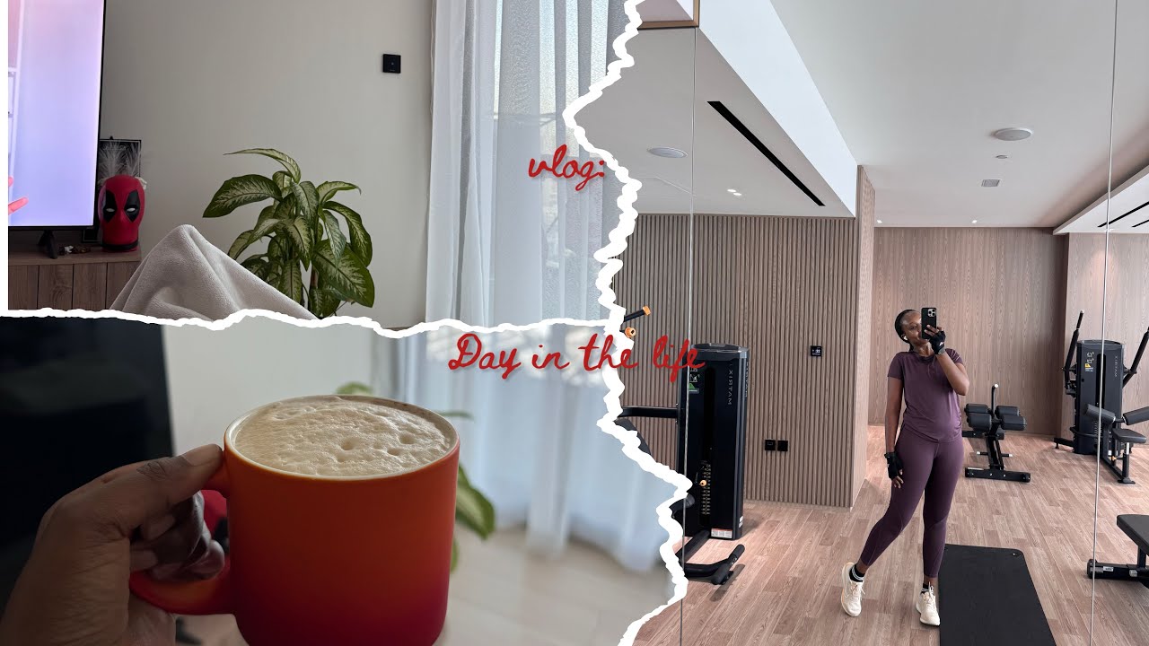 vlog: Day in the life🤓 I’m back🤗 #gym #cleaning #vlog 