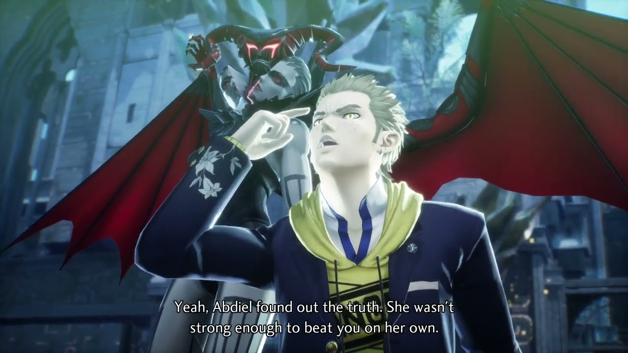 Shin Megami Tensei V: Vengeance - Boss Fight 16 - Ichiro Dazai and Abdiel [HARD]