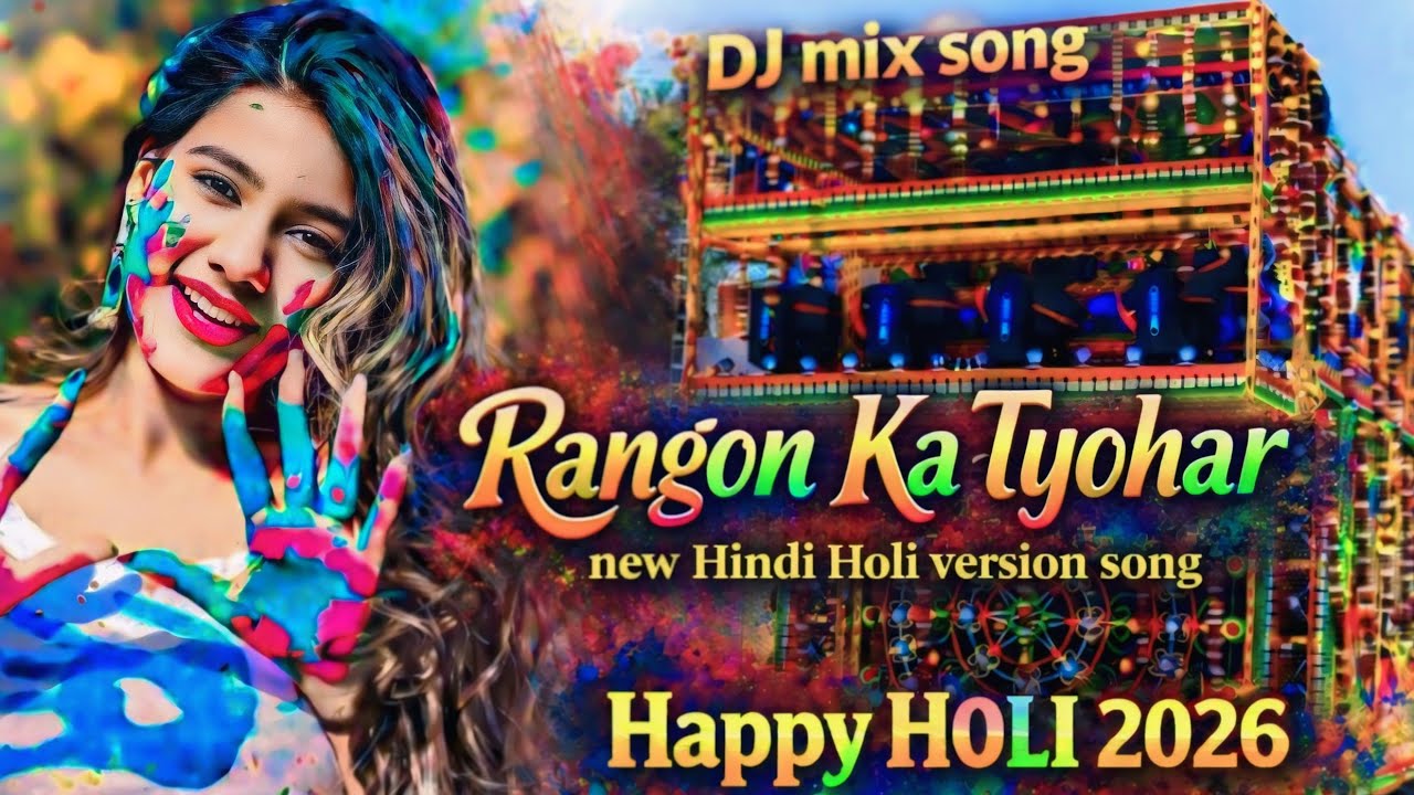 Rangon Ka Tyohar 2026 Holi DJ Remix | India’s Craziest Color Festival Party Song ||