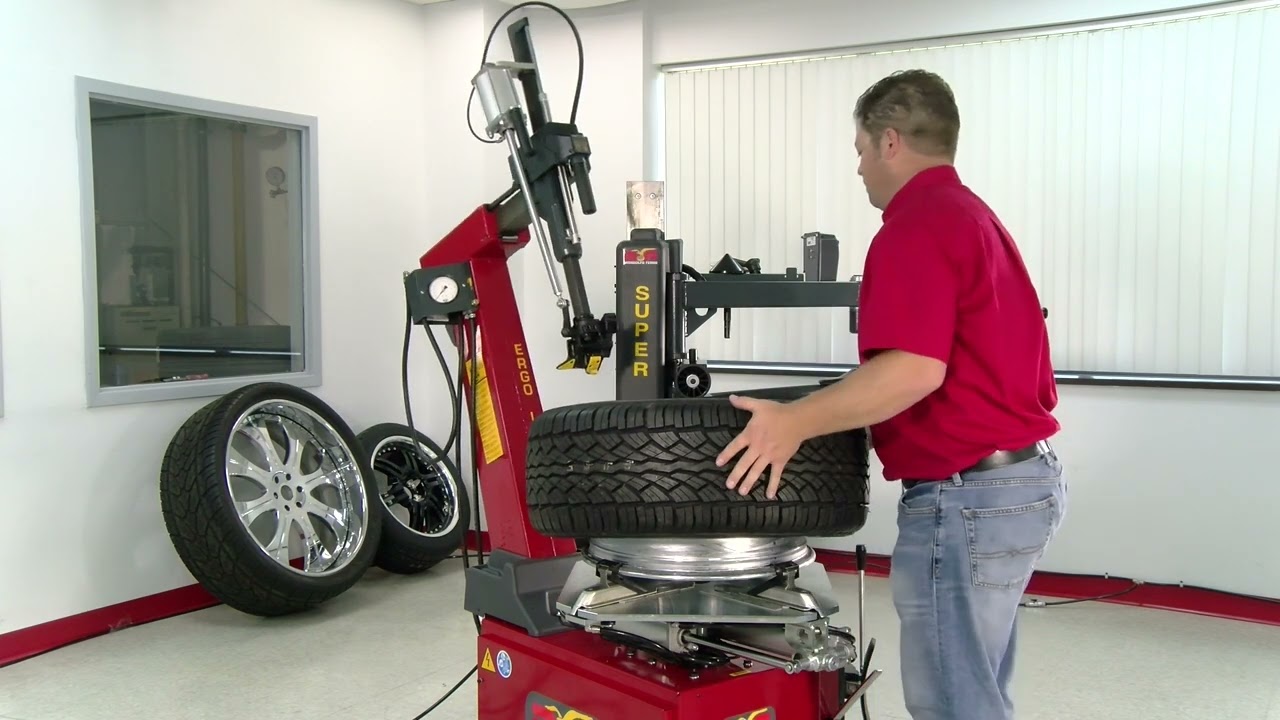 How to use the Modolfo Ferro AS944 LL SRM Eagle tire changer.