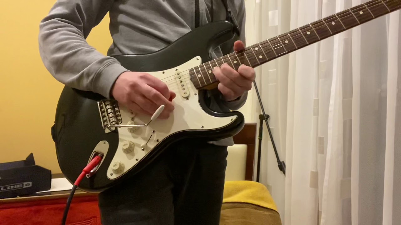 Shred guitar on a Vintage 62 Fender Stratocaster reissue