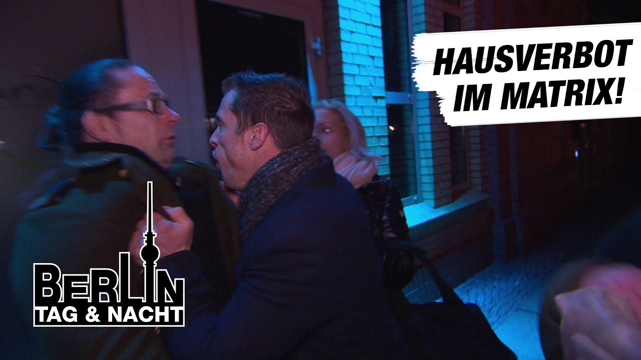 Berlin - Tag & Nacht - Basti bekommt Hausverbot im Matrix! #1634 - RTL II