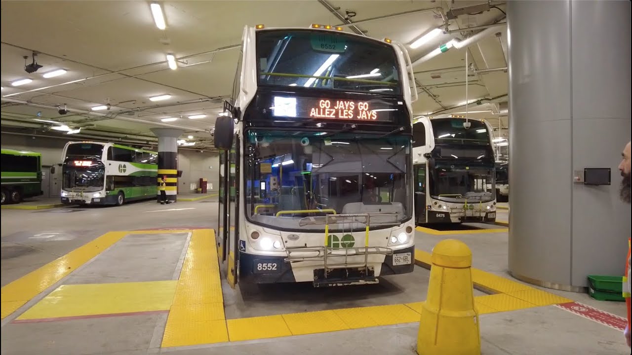 Route 21F GO Bus Ride #8552: Mississauga Sq One to Union GO Stn Bus Terminal with Liam 5/25/2024