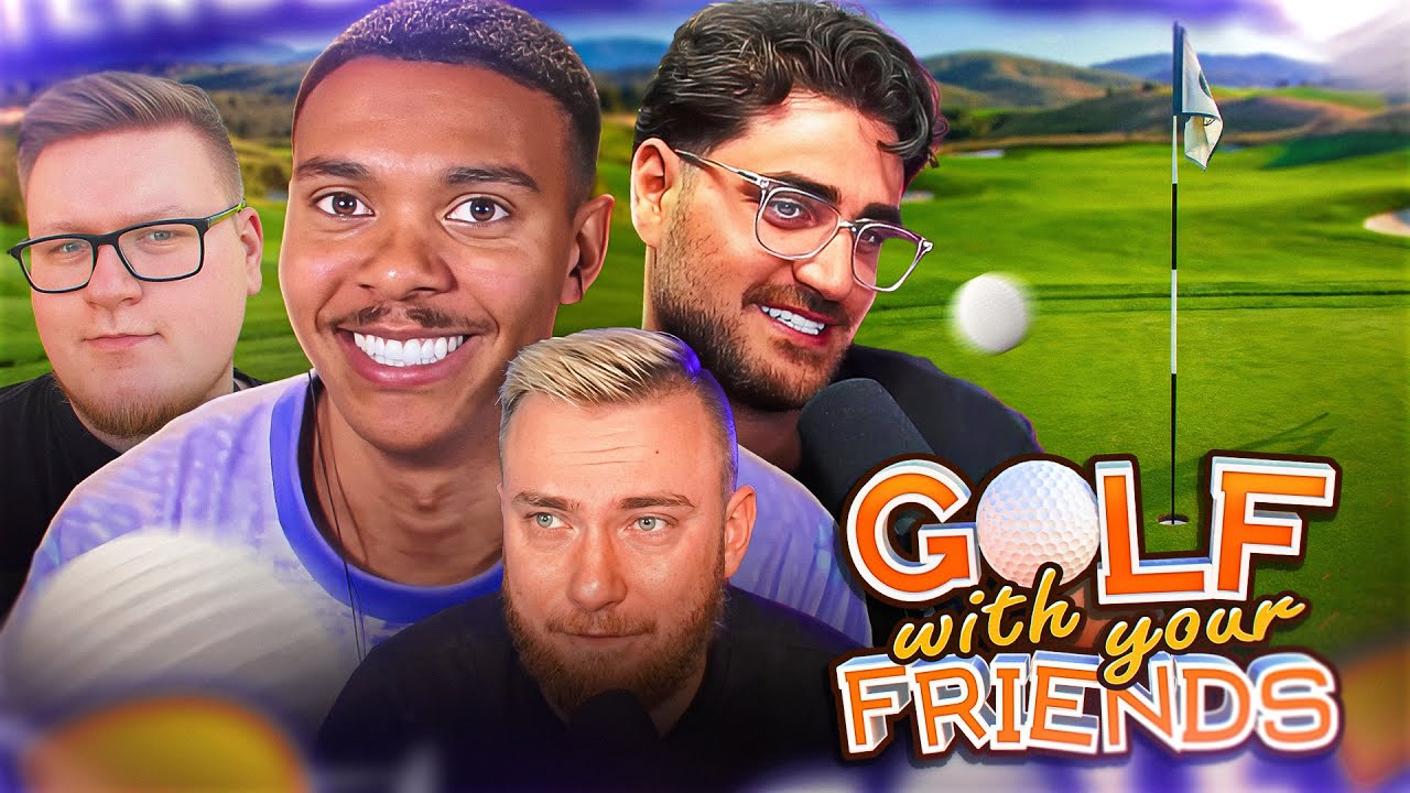😱ICH GOLFE WIEDERMAL EINEN AUF..!!⛳🏆 GOLF WITH YOUR FRIENDS MIT ELI, DANNY & SEYN😂