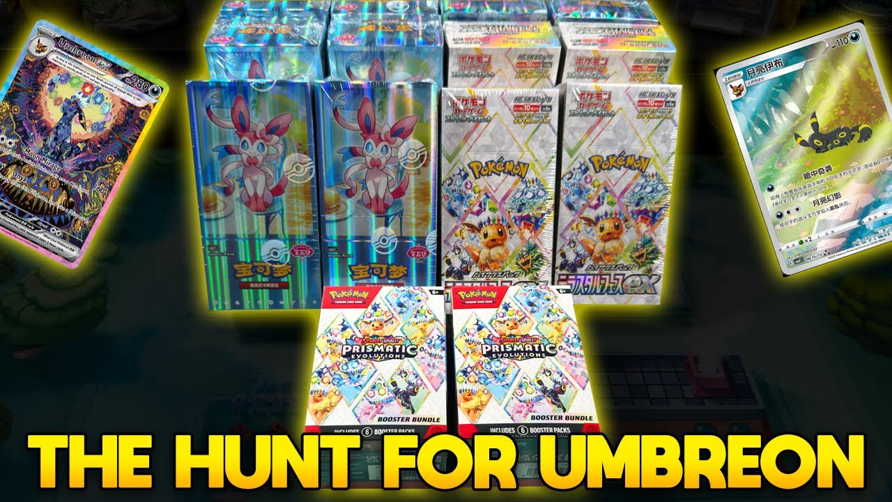 The Hunt for Umbreon | Opening 172 Packs!!!