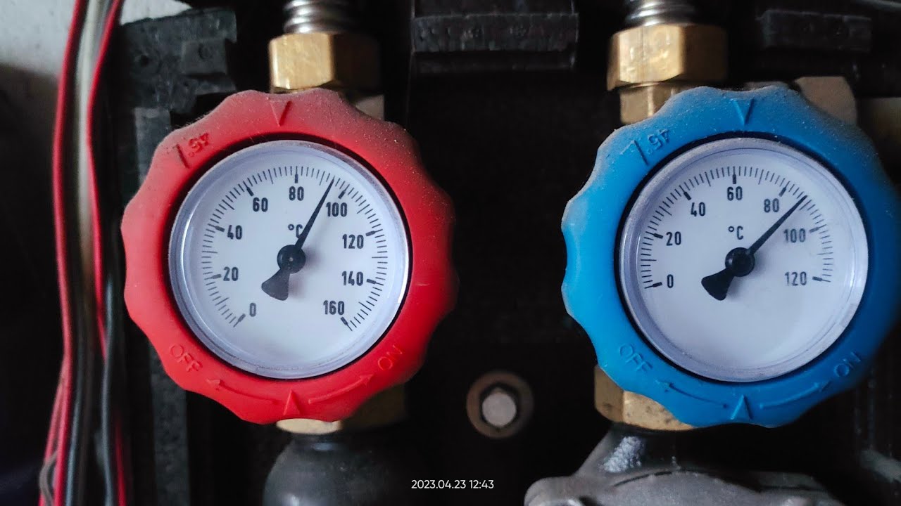 praca kolektorów heat pipe z ekranami, wnioski i zmiany w ustawieniach