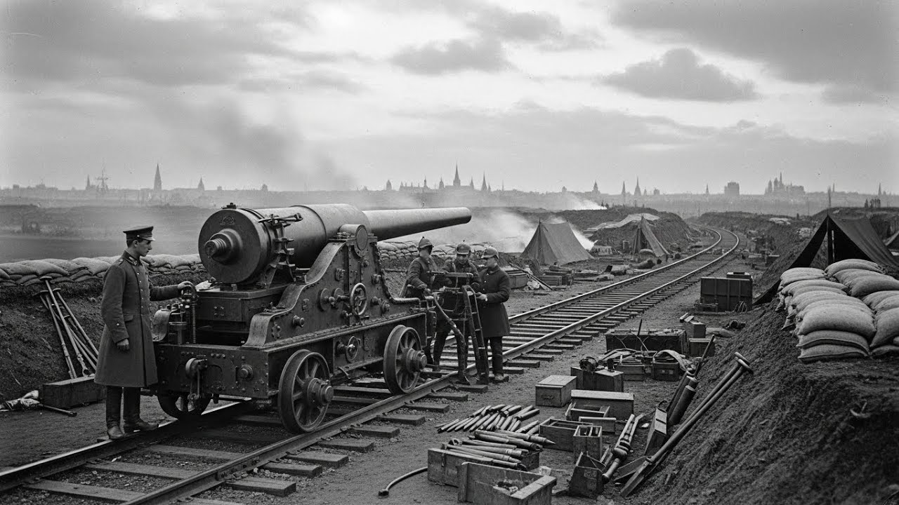 Ein preußischer Eisenbahningenieur erfand die unmögliche Schienenkanone: Paris zerstörend