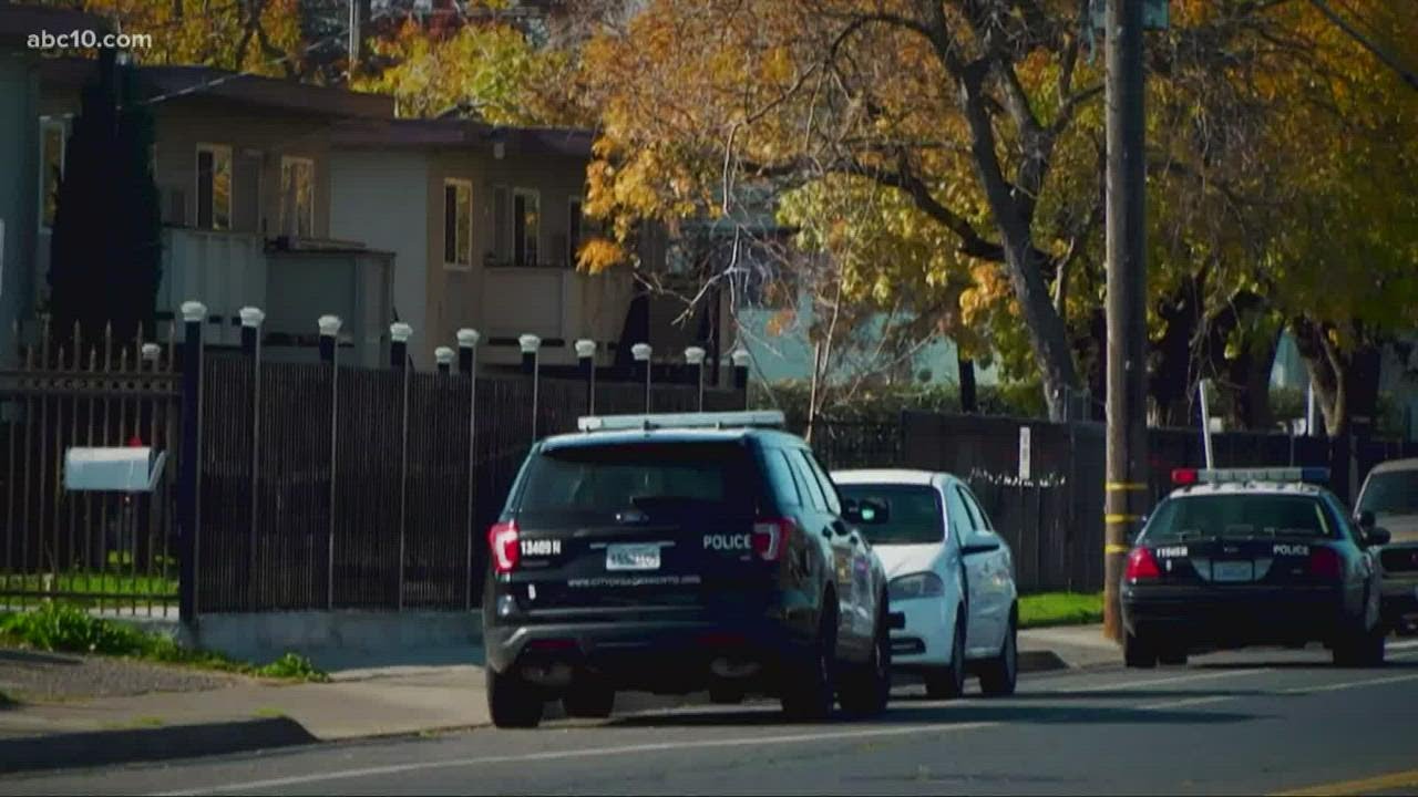 Sacramento police say the shooter was hiding in trash can before being arrested following shooting